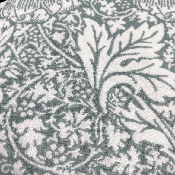 6 Pc William Morris KENNETT Pale Blue Floral Vines Bath Hand Tip Towel Set NEW - Picture 3 of 13